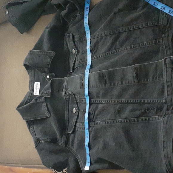 Lauren Moshi black demin jacket - Picture 6 of 8